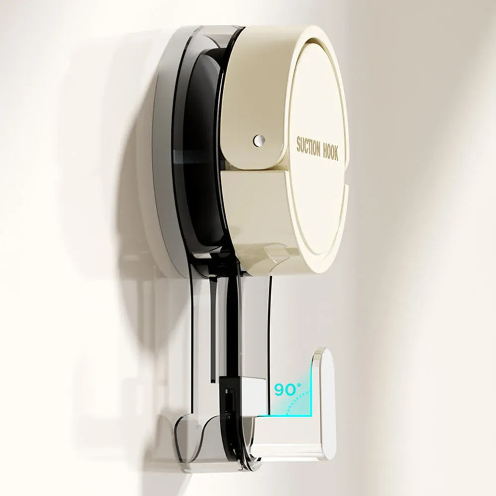 Alternate view of reusable vacuum suction hook for smooth surfaces