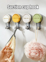 Alternate view of reusable vacuum suction hook for smooth surfaces