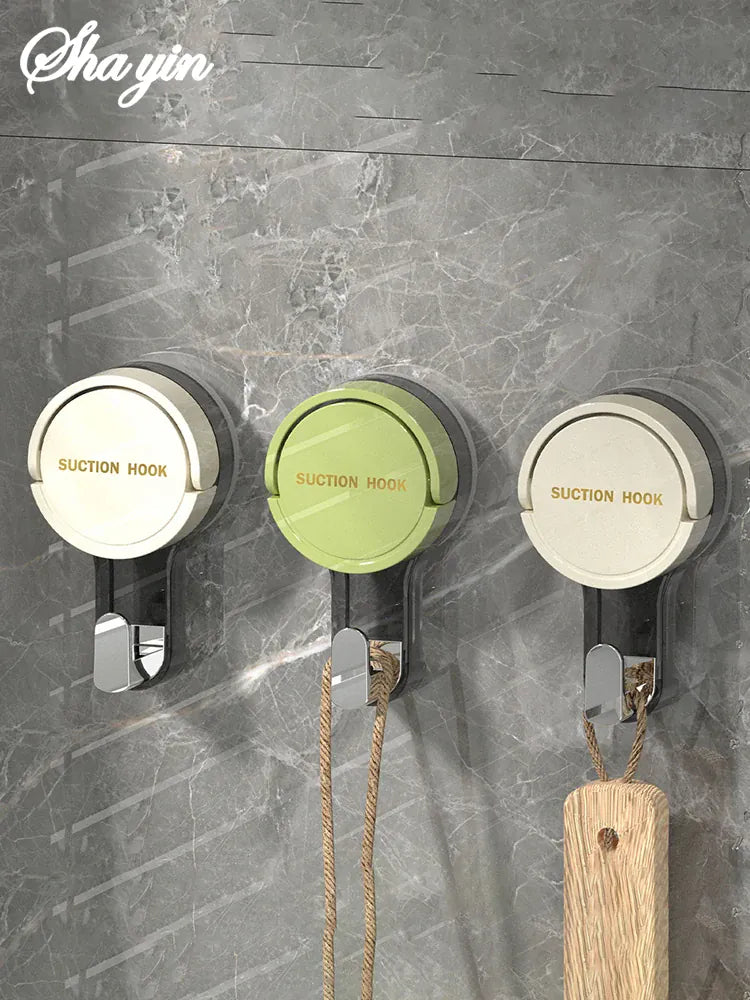 Alternate view of reusable vacuum suction hook for smooth surfaces