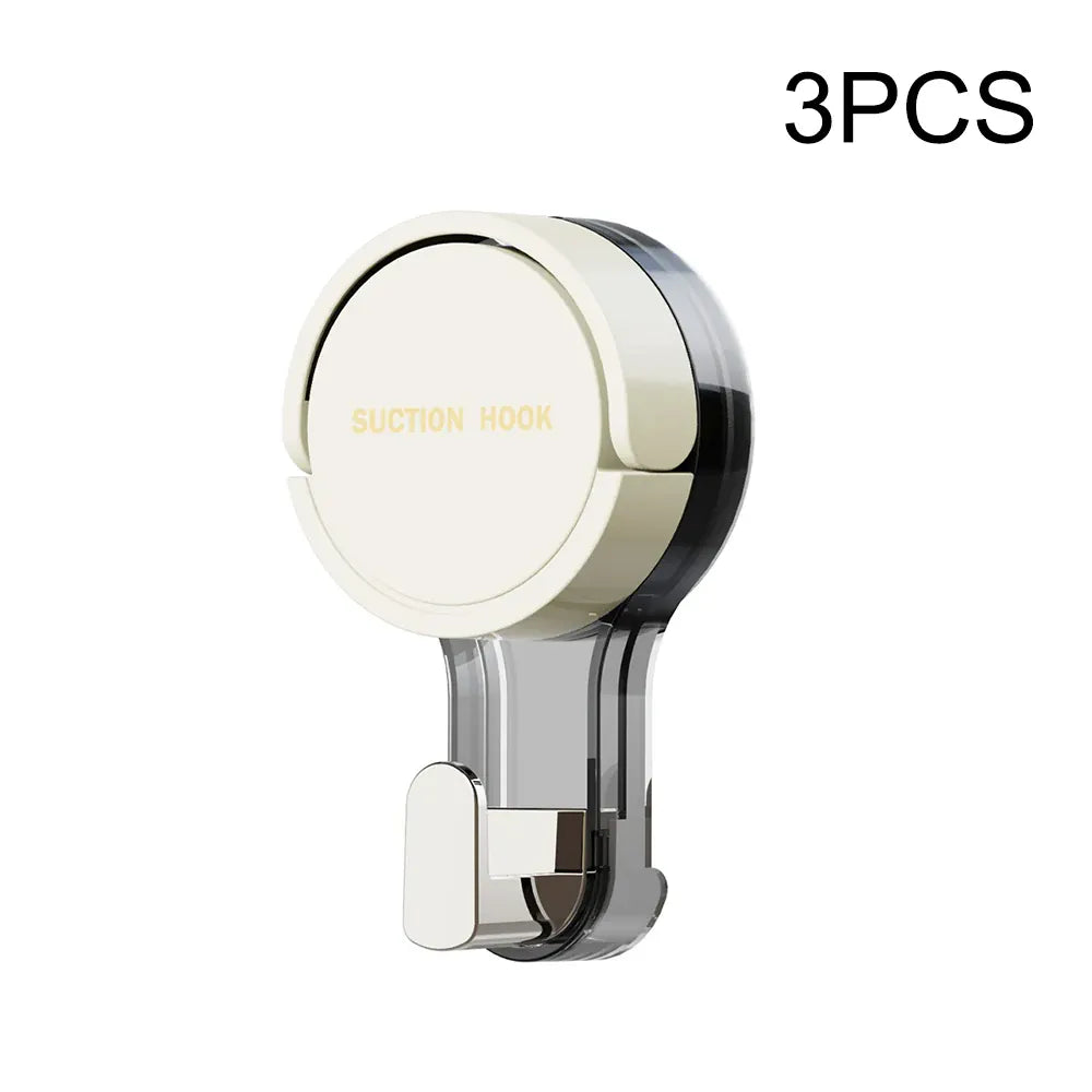 Alternate view of reusable vacuum suction hook for smooth surfaces