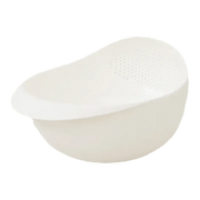 Essentials House WHITE 🍚Rice Drainage Basket – Multi-Purpose Kitchen Strainer for Washing Rice, Fruits & Vegetables