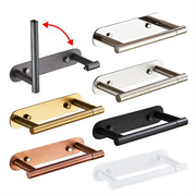 Rotating toilet paper holders in six finish options