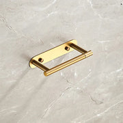 Alternate view of rotating 304 stainless steel toilet paper holder