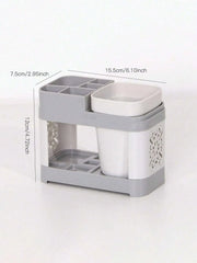 Alternate view of toothbrush holder with rinse cup