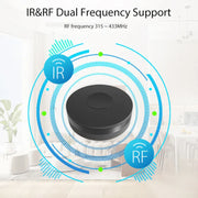 Essentials House WiFi IR Remote Control Smart Wireless Infrared Multifunction IR RF Remote Control Intelligent Voice Control